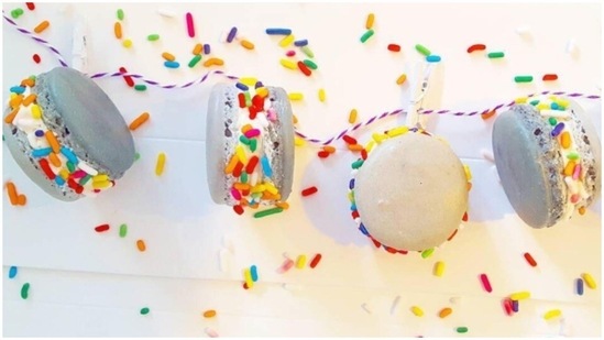 Funfetti Macaroons: Craving something sweet? These gluten-free treats are a saviour. (Instagram/bostonbonbon!)