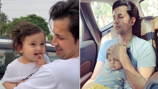 Sumeet Vyas with son Ved.