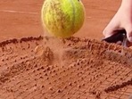 The image shows a tennis racquet. The image shows a tennis racquet.