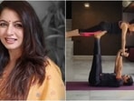 Bhagyashree does partner yoga for Friday fitness routine in new Instagram video(Instagram/@bhagyashree.online) Bhagyashree does partner yoga for Friday fitness routine in new Instagram video(Instagram/@bhagyashree.online)