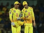 MS Dhoni and Faf du Plessis chat during an IPL match. (IPL/Twitter) MS Dhoni and Faf du Plessis chat during an IPL match. (IPL/Twitter)