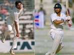 Anil Kumble and Sachin Tendulkar during the 1993 Test series against England. (Getty Images) Anil Kumble and Sachin Tendulkar during the 1993 Test series against England. (Getty Images)