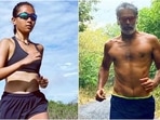 Ankita Konwar enjoys a run under magnificent sky, Milind Soman calls her fit(Instagra/@ankita_earthy, Instagram/milindrunning) Ankita Konwar enjoys a run under magnificent sky, Milind Soman calls her fit(Instagra/@ankita_earthy, Instagram/milindrunning)