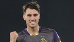 Pat Cummins of Kolkata Knight Riders.(ANI) Pat Cummins of Kolkata Knight Riders.(ANI)