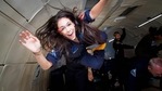 Researcher for the International Institute for Astronautical Sciences (IIAS), Kellie Gerardi, experiances weightlessness on a Zero Gravity plane.(AFP) Researcher for the International Institute for Astronautical Sciences (IIAS), Kellie Gerardi, experiances weightlessness on a Zero Gravity plane.(AFP)