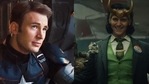 Chris Evans as Captain America and Tom Hiddleston as Loki. Chris Evans as Captain America and Tom Hiddleston as Loki.