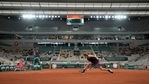 Germany's Alexander Zverev plays a return to Serbia's Laslo Djere during their third round match on day 6, of the French Open tennis tournament at Roland Garros in Paris, France, Friday, June 4, 2021.(AP) Germany's Alexander Zverev plays a return to Serbia's Laslo Djere during their third round match on day 6, of the French Open tennis tournament at Roland Garros in Paris, France, Friday, June 4, 2021.(AP)