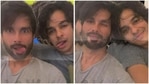 Shahid Kapoor shared pictures with Ishaan Khatter.