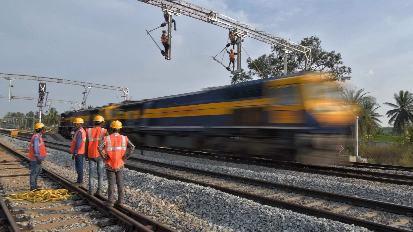 Greening of India's railway network on track