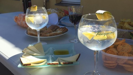 Mango tonic: This is an all-time favourite drink and is one of the best happy hour cocktail. You can make this with either mango nectar or mango liqueur. (Instagram/luiscebeira)
