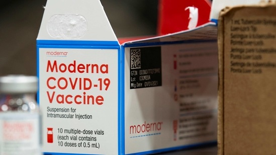 Moderna Covid-19 vaccine (Reuters)