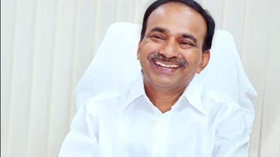 Eatala Rajender. (Sourced: Twitter) Eatala Rajender. (Sourced: Twitter)