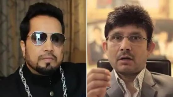 Mika Singh and Kamaal R Khan have been feuding.