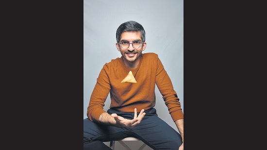 Kapadia’s book about his journey from employee to entrepreneur, How I Quit Google to Sell Samosas, was released by HarperCollins in April. Kapadia’s book about his journey from employee to entrepreneur, How I Quit Google to Sell Samosas, was released by HarperCollins in April.