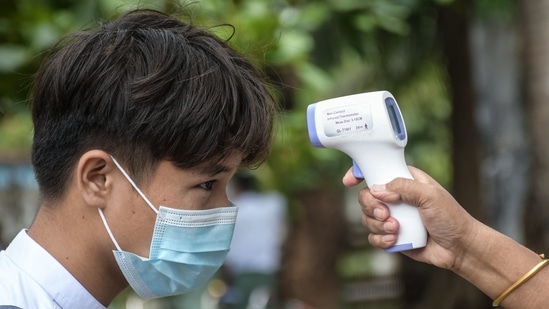 Coronavirus testing collapsed after the coup as many health workers joined a civil disobedience movement to protest against the junta(AFP) Coronavirus testing collapsed after the coup as many health workers joined a civil disobedience movement to protest against the junta(AFP)