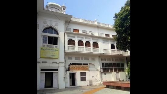 The Sikh Reference Library at the Golden Temple complex. (ht photo)