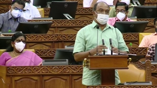 KN Balagopal said the effort would be to reduce the impact of the Covid-19 pandemic and ensure there is no third wave of the coronavirus disease in the state. (ANI/Twitter)
