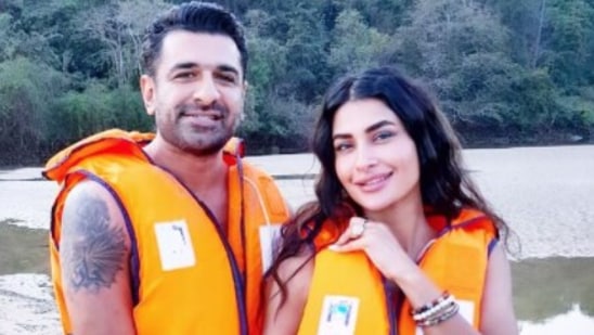 Pavitra Punia with her boyfriend Eijaz Khan.