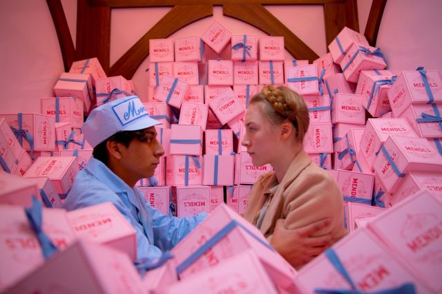 Wes Anderson’s 2014 film The Grand Budapest Hotel follows a tight visual palette. You can look for film stills by colour on Flim.ai to find other movies that match this hue. (Image courtesy Fox Searchlight Pictures) Wes Anderson’s 2014 film The Grand Budapest Hotel follows a tight visual palette. You can look for film stills by colour on Flim.ai to find other movies that match this hue. (Image courtesy Fox Searchlight Pictures)