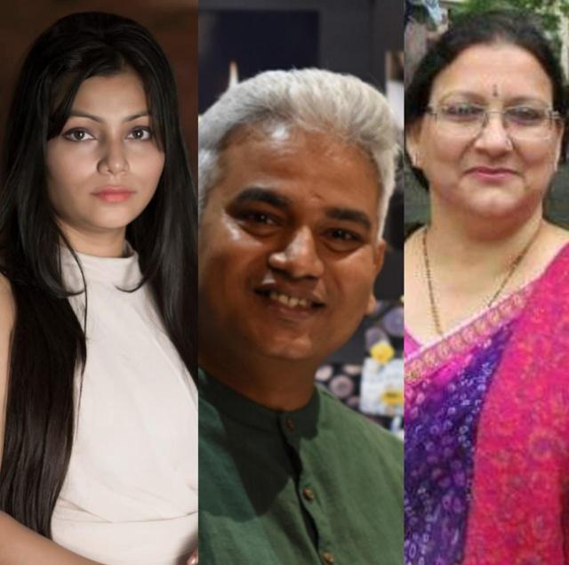 Pallavi Madesiya Yadav, Akhilendra Pratap Sonkar & Anushi Dwivedi (Sourced) Pallavi Madesiya Yadav, Akhilendra Pratap Sonkar & Anushi Dwivedi (Sourced)