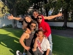 Khatron Ke Khiladi 11 contestants Arjun Bijlani, Vishal Aditya Singh, Shweta Tiwari, Divyanka Tripathi and Rahul Vaidya pose together. 