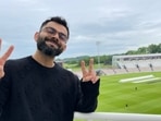 Virat Kohli shared a picture of the Ageas Bowl from his hotel room in Southampton. (Screengrab/Virat Kohli's Instagram)