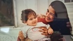 A childhood photo of Sara Ali Khan with her mother, actor Amrita Singh. 