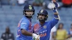 File Photo of Dinesh Karthik and Rishabh Pant in action for India. (Twitter) File Photo of Dinesh Karthik and Rishabh Pant in action for India. (Twitter)