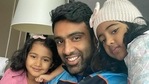 Team India's R Ashwin poses with his daughters. (Instagram/R Ashwin) Team India's R Ashwin poses with his daughters. (Instagram/R Ashwin)