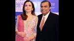 Mrs. Nita Ambani and Mr.Mukesh Ambani. Mrs. Nita Ambani and Mr.Mukesh Ambani.