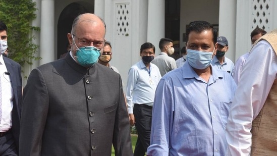 Lieutenant Governor of Delhi Anil Baijal has asked Arvind Kejriwal to follow rules in implementing ration scheme, sources said. (HT_PRINT)