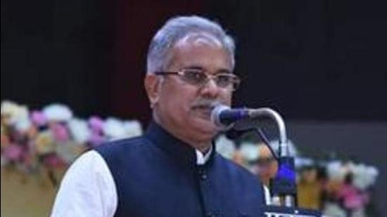 File photo: Chhattisgarh chief minister Bhupesh Baghel. (HT Photo)