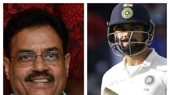 Dilip Vengsarkar gives advice to India batters.(File)