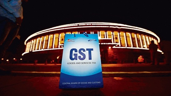 The finance minister also said that ₹15,014 crore has been settled to CGST and ₹11,653 crore to SGST from IGST by the government as a regular settlement. (Mint file photo) The finance minister also said that ₹15,014 crore has been settled to CGST and ₹11,653 crore to SGST from IGST by the government as a regular settlement. (Mint file photo)
