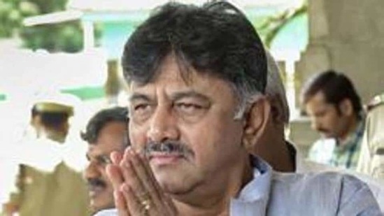 DK Shivakumar was on a visit to Ramanagara to distribute food kits and reach out to people affected by the pandemic. (File Photo) DK Shivakumar was on a visit to Ramanagara to distribute food kits and reach out to people affected by the pandemic. (File Photo)