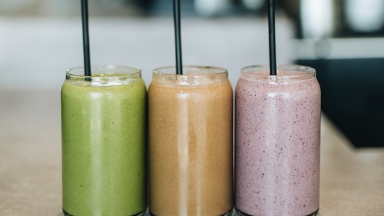 Fruity smoothie: Pick some of your favourite fruits, blend them with some unsweetened coconut milk, yoghurt, seeds and nuts, pour it in a glass and dig in.(Unsplash)