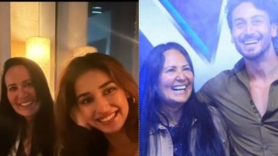 Tiger Shroff, Disha Patani share pictures with Ayesha Shroff on her birthday.
