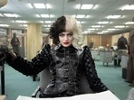 Emma Stone in Cruella as Cruella De Vil.(Disney) Emma Stone in Cruella as Cruella De Vil.(Disney)