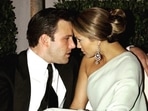 An old photograph of Ben Affleck and Jennifer Lopez from when they were engaged.(Instagram) An old photograph of Ben Affleck and Jennifer Lopez from when they were engaged.(Instagram)