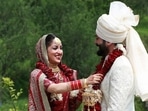 A picture from Yami Gautam and Aditya Dhar's wedding. A picture from Yami Gautam and Aditya Dhar's wedding.