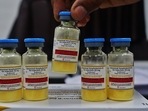Amphotericin-B is used to treat the black fungus infection, and is primarily sought by people who have recovered from Covid-19.