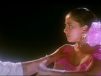 Aamir Khan and Madhuri Dixit from Dil. 