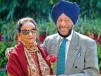 Milkha Singh's wife Covid-19 positive Nirmal Kaur (82), however, Milkha Singh's wife Covid-19 positive Nirmal Kaur (82), however,