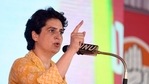 Congress leader Priyanka Gandhi Vadra. ANI Photo) Congress leader Priyanka Gandhi Vadra. ANI Photo)