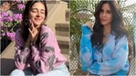 Ananya Panday and Katrina Kaif wear same tie-dye sweaters in different colours Ananya Panday and Katrina Kaif wear same tie-dye sweaters in different colours