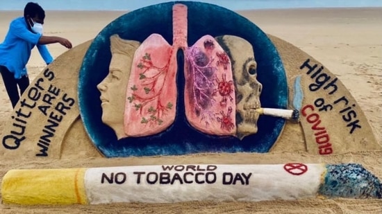World No Tobacco Day: With a very strong message, "Quitters are Winners," he raised awareness on the occasion of World No Tobacco Day.(Facebook/SudarsanPattnaik)