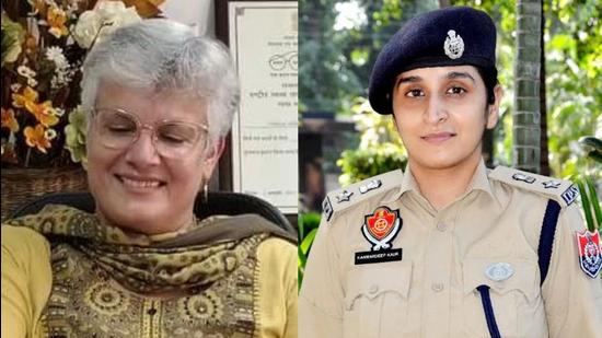 Deputy commissioner Amrit Kaur Gill (L) and senior superintendent of police Kanwardeep Kaur. Deputy commissioner Amrit Kaur Gill (L) and senior superintendent of police Kanwardeep Kaur.