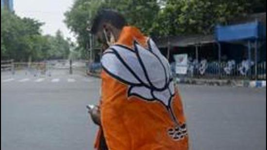 In the near future the BJP will hold meetings at the booth and mandal level to strengthen the party’s presence on the ground ahead of polls in several states next year. (ANI PHOTO.)