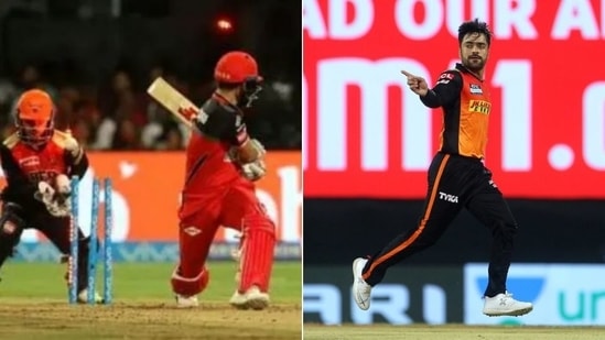 Rashid Khan (R) speaks about his most memorable T20 wickets(HT Collage)