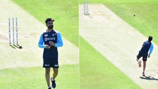 Ravindra Jadeja training at Ageas Bowl, Southampton (Instagram / Ravindra Jadeja) Ravindra Jadeja training at Ageas Bowl, Southampton (Instagram / Ravindra Jadeja)